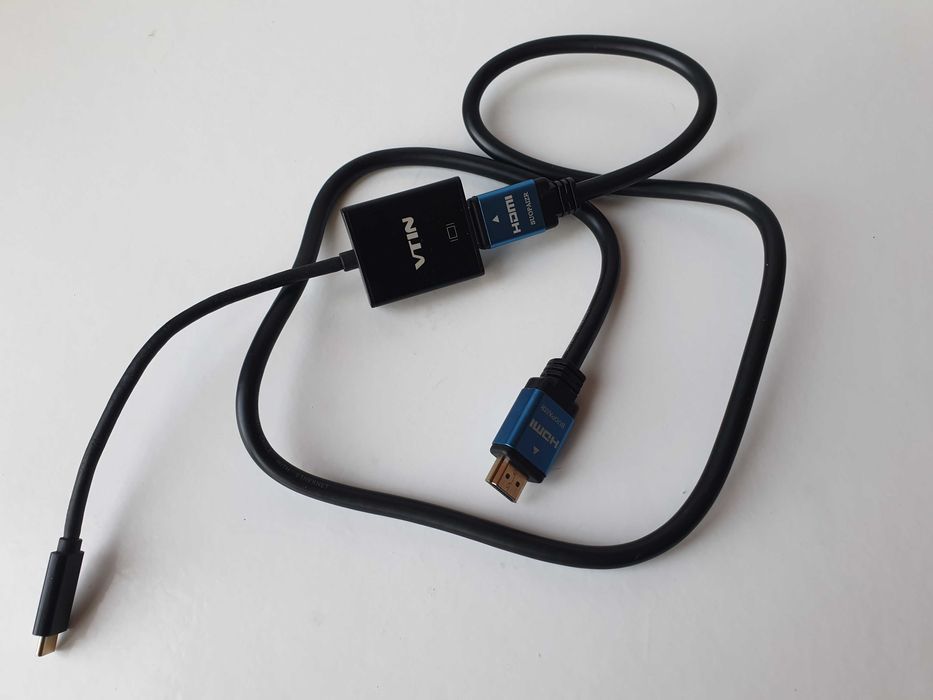 адаптер  USB C to HDMI  Thunderbolt 3/4 Windows, Mac або ChromeOS 1.2м