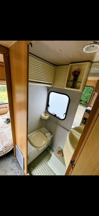 Adria Optima 4 berth caravan ,with full awning .