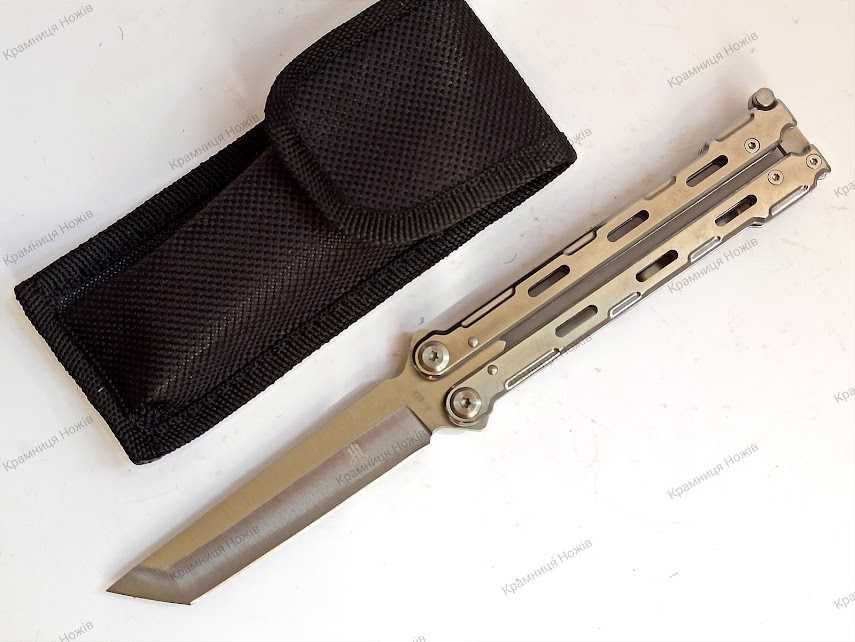 Складний ніж Бабочка Балісонг Танто Jin JL-02А Нож бабочка + чехол
