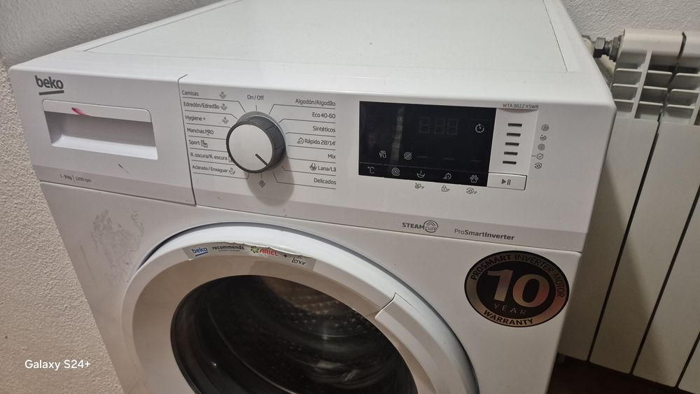 Máquina de lavar beko 10k