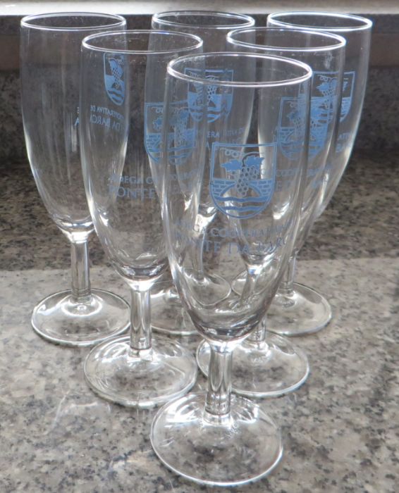 Copos Flut com logotipo