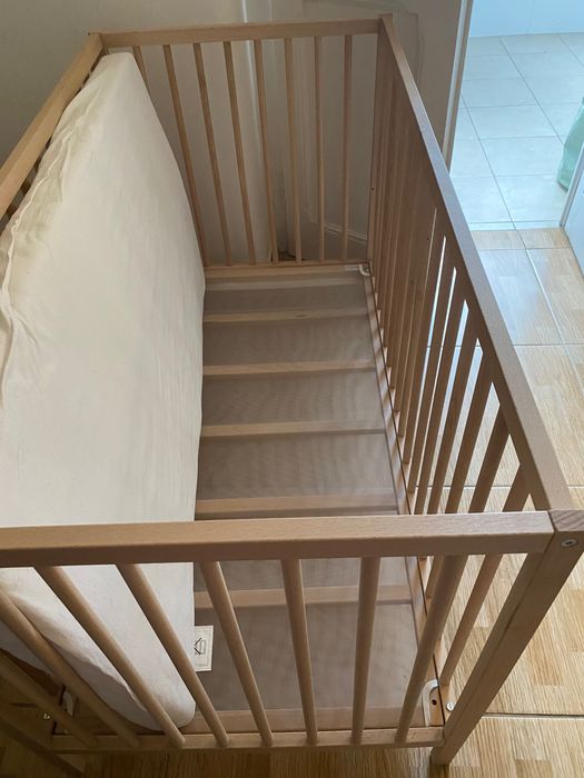 Berço + Colchão + Protetor