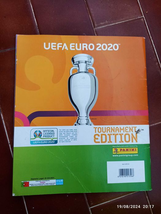 Álbum da euro 2020