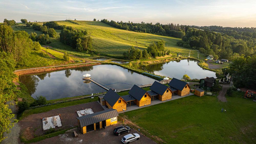 Domki Nad Stawami, jacuzzi, plac zabaw, sauna, łowisko, Góry Sowie