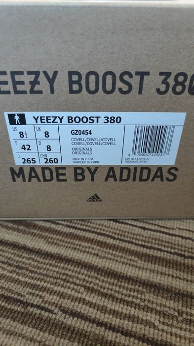 Adidas Yeezy boost 380 Originais