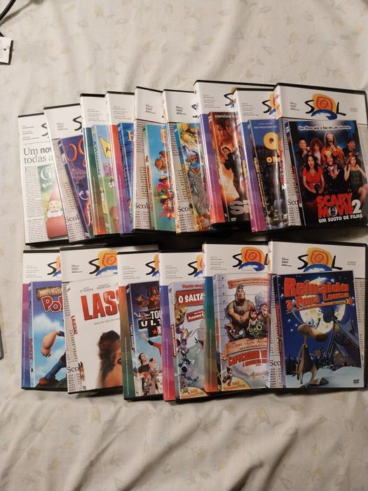 Movies (20) Animated Cartoons + The Tom Sawyer Collection on 10 DVDs.64751292047361121