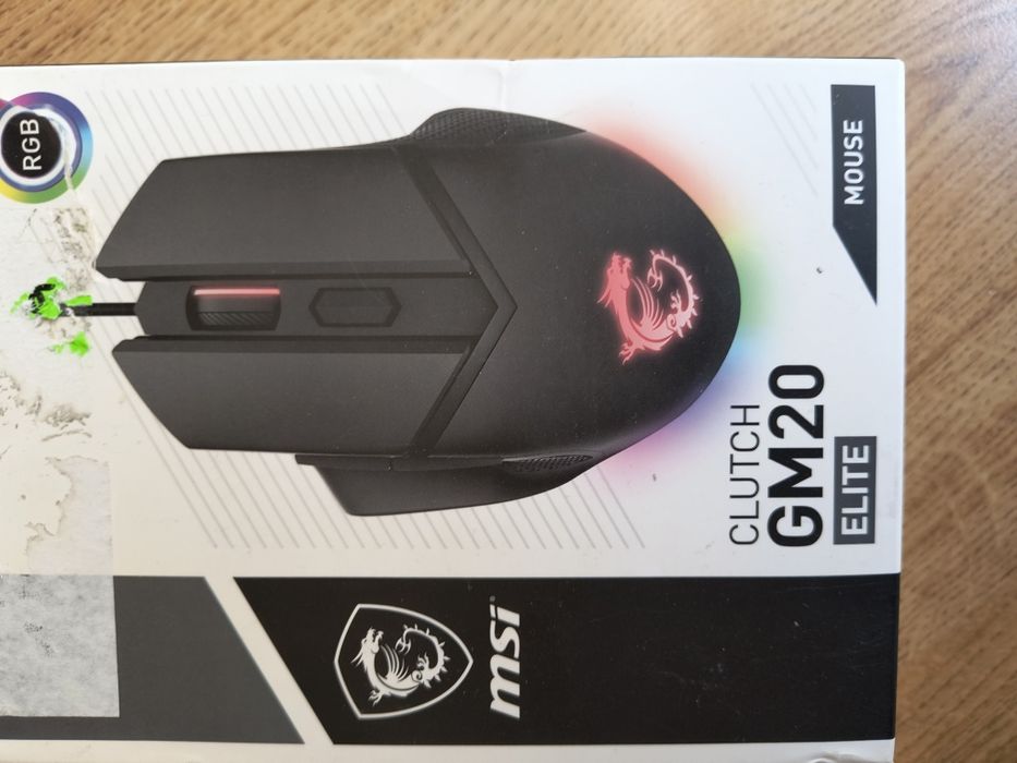 myszka MSI Clutch GM20 Elite