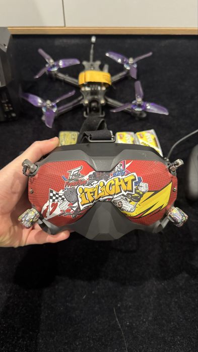 Zestaw fpv dron 5 cali - gotowy do lotu