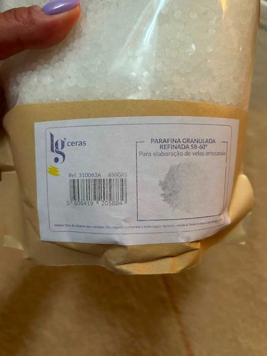Material p/ Velas Artesanais