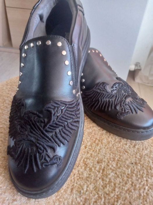 туфлі - лофери just cavalli versace