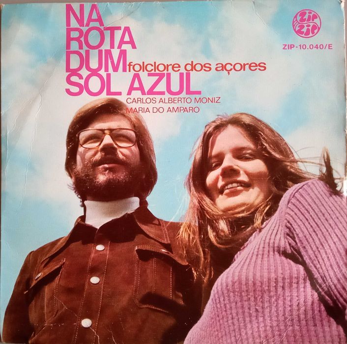 Carlos Alberto Moniz e Maria do Amparo - - - - - Na Rota Sol Azul - EP