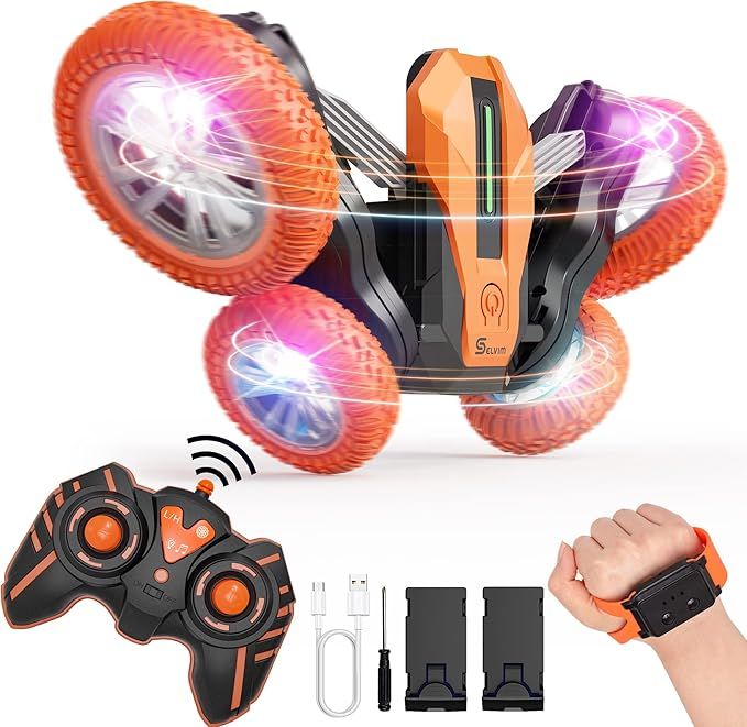 Samochód zdalnie sterowany Selvim, akrobatyka RC samochód kaskaderski