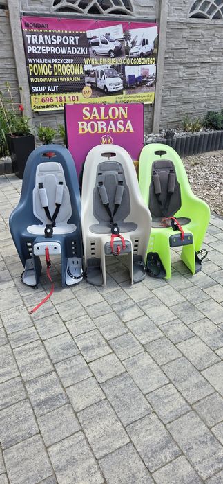 Nowy Fotelik na rower,  SALON BOBASA