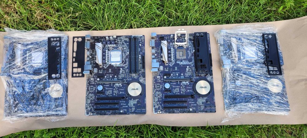 TOP LGA 1151 Intel 6-7 gen ASUS Z170-P 4 slots DDR4 M2 slot ATX Z170 опційно + I5 6500 BOX