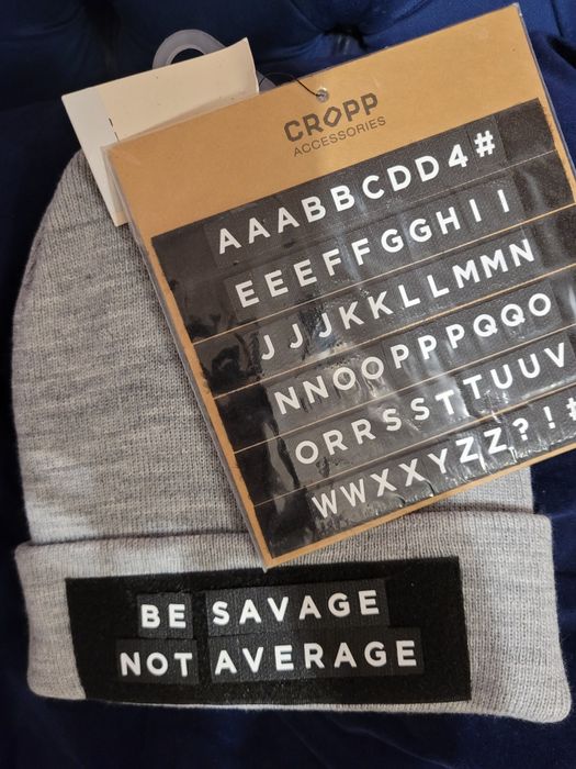 Czapka z personalizowanym napisem czarna lub szara Oryginalny prezent