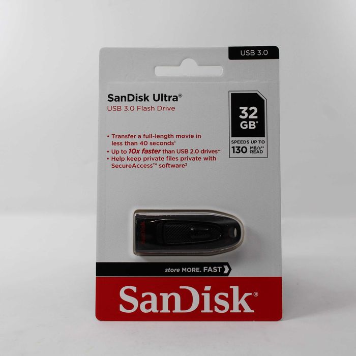 SanDisk Ultra 32 GB USB Flash Drive USB 3.0 Up to 130 MB/s (cinco por 20€)
