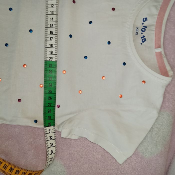 Zestaw galowy. Spódnica + koszulka r 122 (6-7 lat)