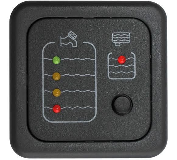Painel indicador de águas limpas e sujas (Autocaravana / Campervan)