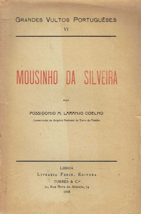 16958

Mousinho da Silveira
Possidonio M. Laranjo Coelho