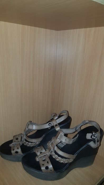 Женские босоножки КОЖА 40 размер