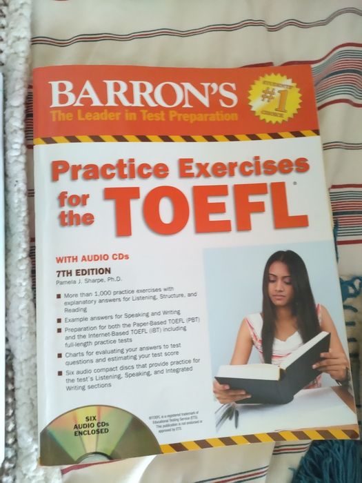 TOEFL Exam livros de exercícios