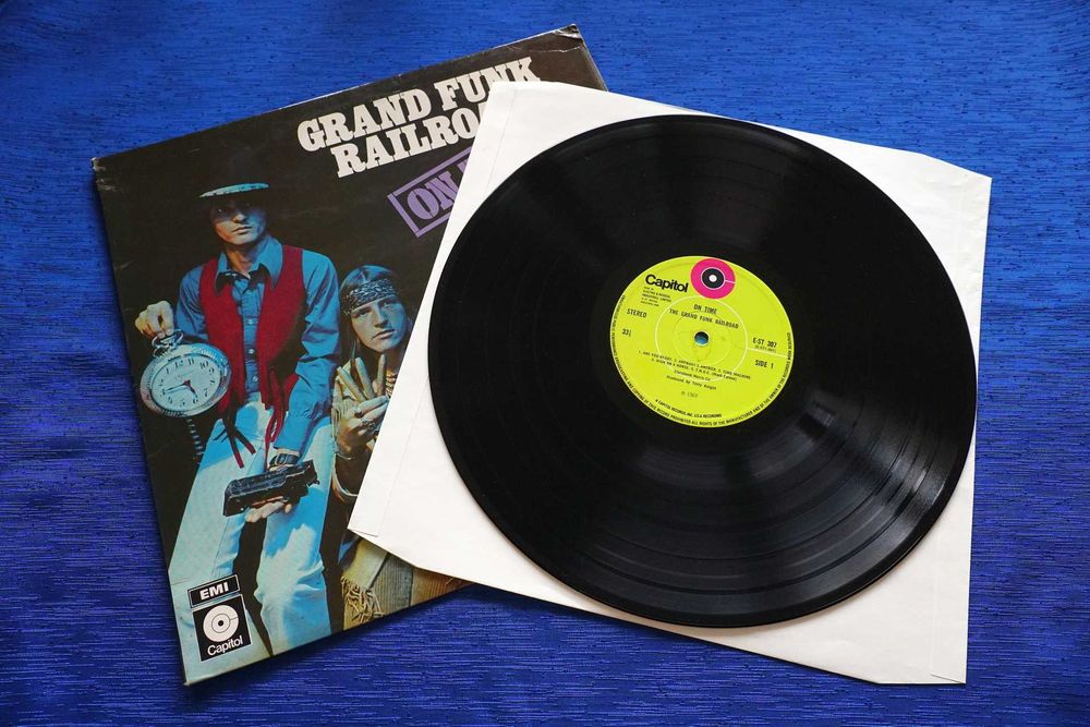 Grand Funk Railroad - On Time_'69_ Capitol_ 1st Press_ UK