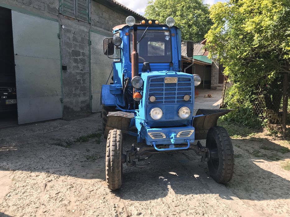 Трактор саморобний