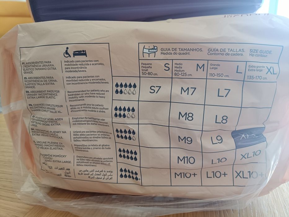 Fraldas Incontinência XL