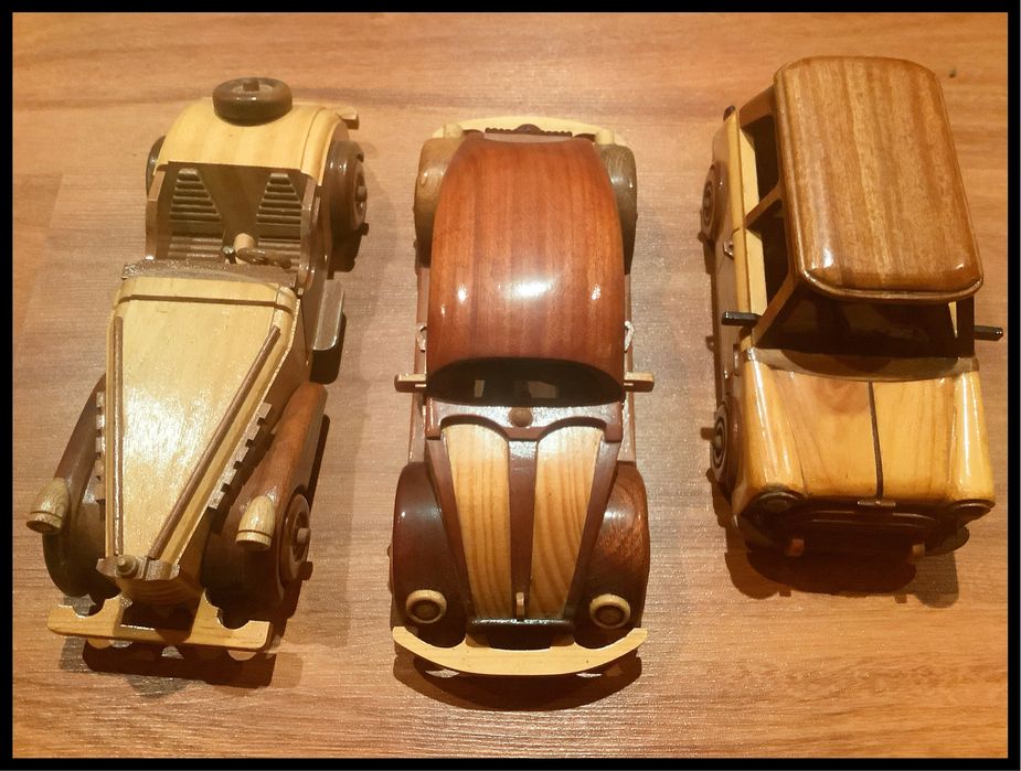 Carros em Madeira Made in Portugal