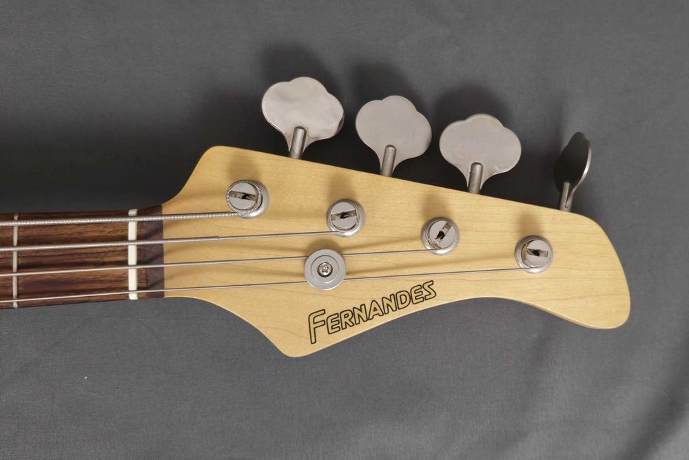 Fernandes Bass Black MIJ Gitara Basowa