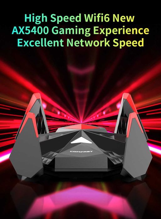 Karta Sieciowa USB-C Wi-Fi 6E AX5400 Tri Band Cztery Anteny 802.11ax