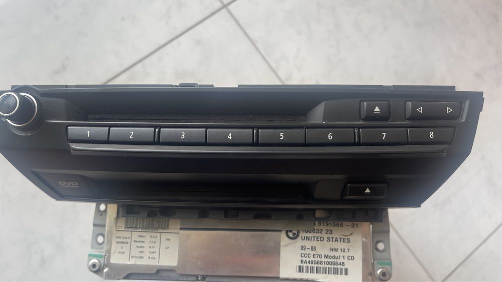 Блок управления мультимедиа Bmw X5 E70 3.0 2008 (б/у)