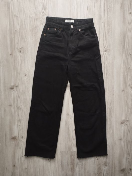 Spodnie jeans szerokie nogawki Pull&Bear 32