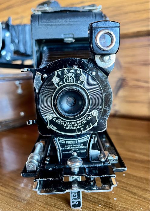 Antiga maquina fotografica no1 pocket kodak