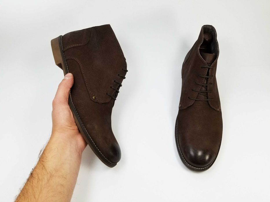 Мужские кожаные ботинки Arthur Jack 40 41 25.5 см