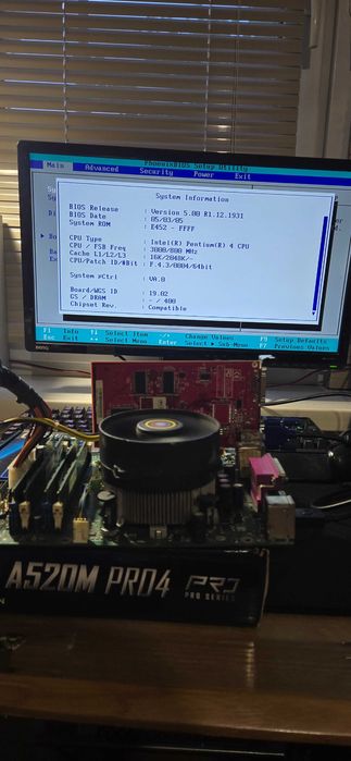 Pentium 4 630, мат. плата, озу, відеокарта обмін на ssd sata