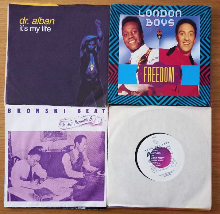 Płyty winylowe winyle LONDON BOYS, BRONSKI BEAT i inni