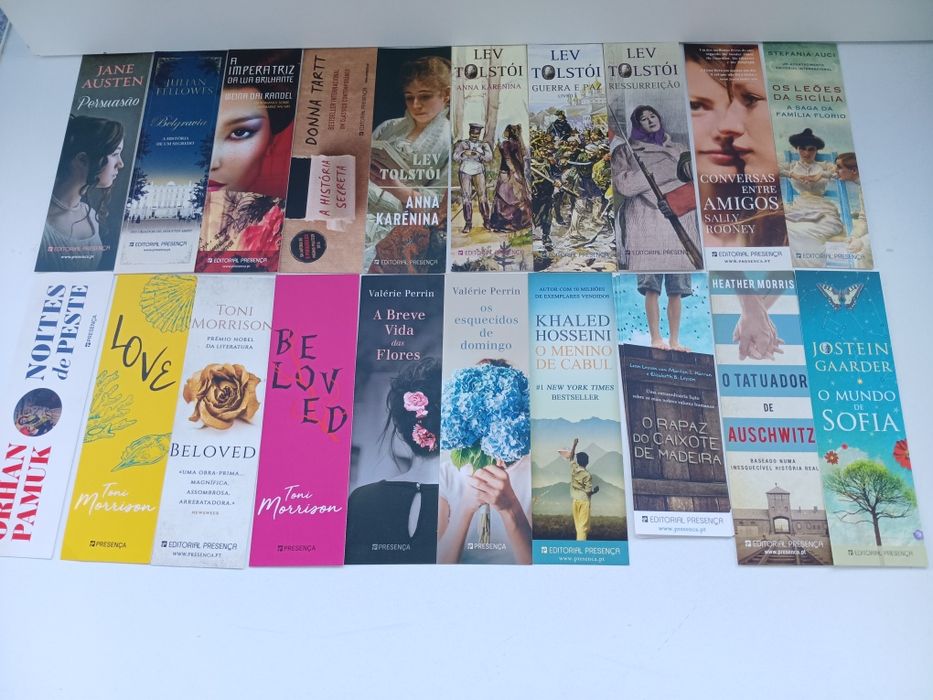 Marcadores de livros - Conj. 1