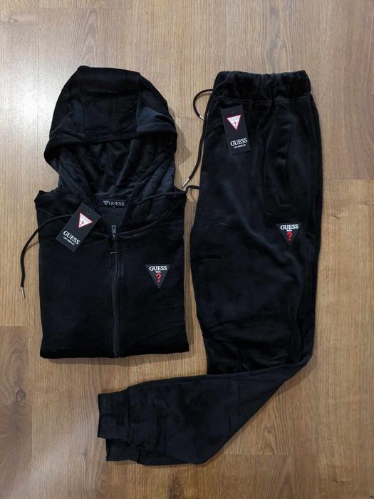 Dres damski welur różne wzory S M L XL nowy tanio wysyłka pobranie