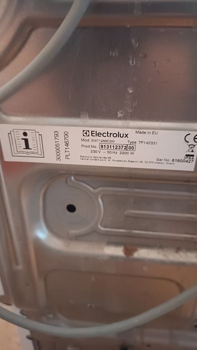 Pralka Elektrolux EWT1266EGW