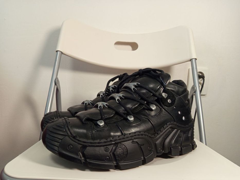 Ботинки New Rock M-IMPACT016-C11 платформы 45 44-45 swag rare archive