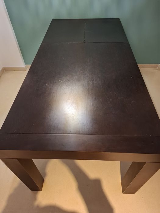 Mesa de jantar extensível 130/190