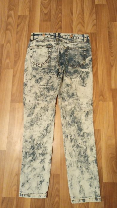 Теплі джинси чорного кольору