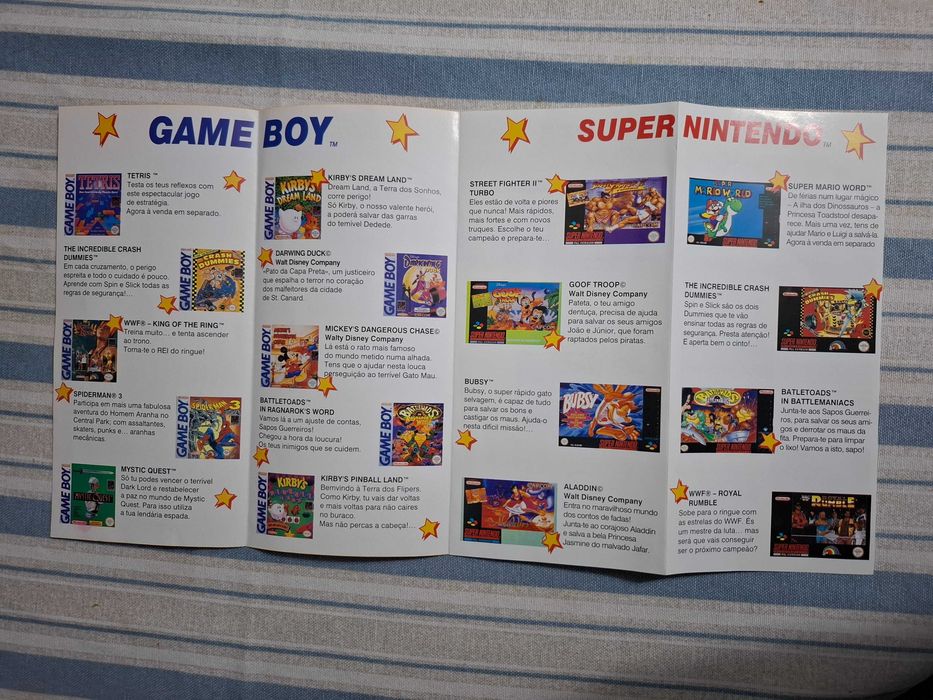 Folheto Original Club Nintendo