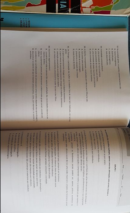Sociologia - 12º Ano - Manual+Caderno de Atividades 9789724753201