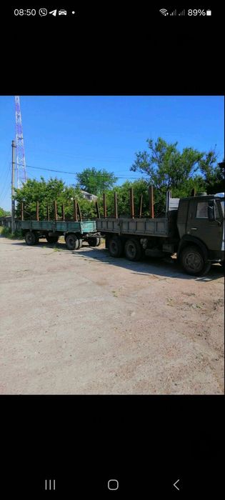Камаз 5320 с прицепом