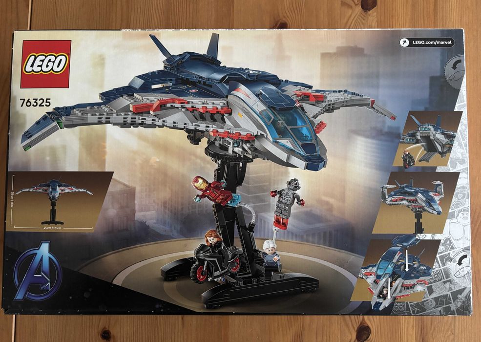 Lego – 76325 Marvel Avengers: Age of Ultron Quinjet (Novo e Selado)