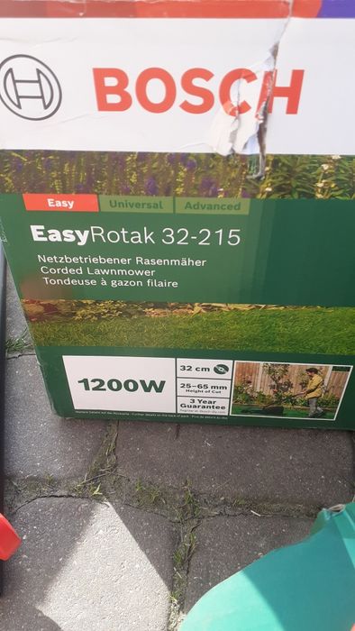 Kosiarka i podkaszarka elktryczna bosch