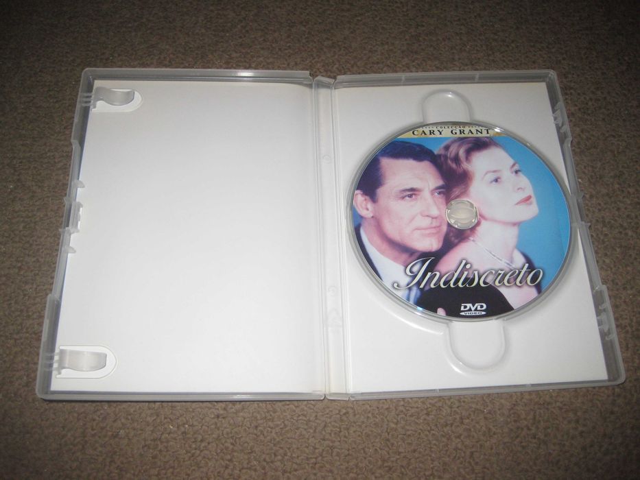 DVD "Indiscreto" com Ingrid Bergman/Raro!