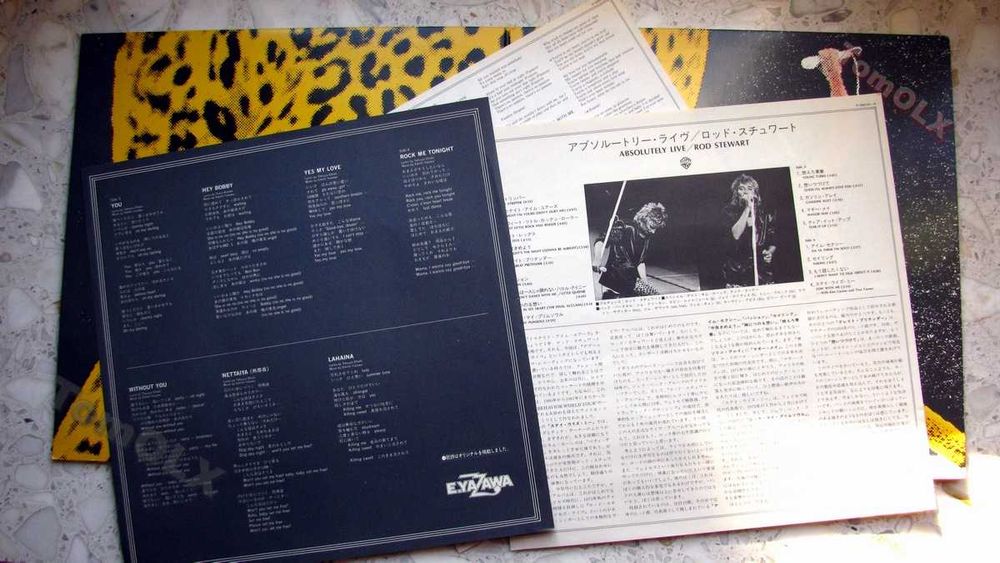 Płyta winylowa Rod Stewart - Absolutely Live 2Lp - 1981r winyl stan EX